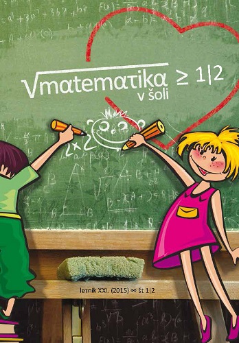 naslovnica revije Matematika v šoli