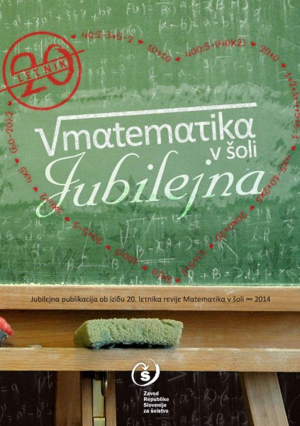 naslovnica revije Matematika v šoli