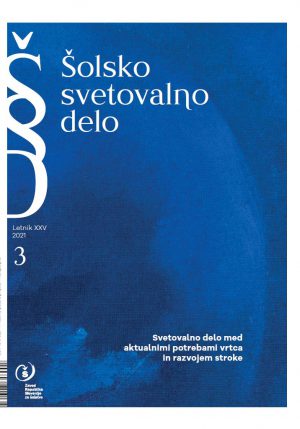 naslovnica revije Šolsko svetovalno delo