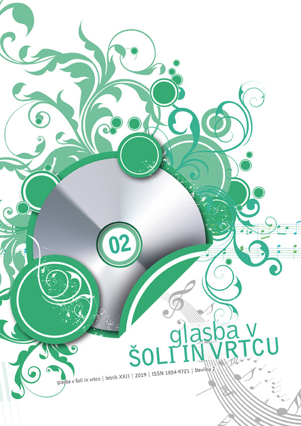 naslovnica revije Glasba v šoli in vrtcu
