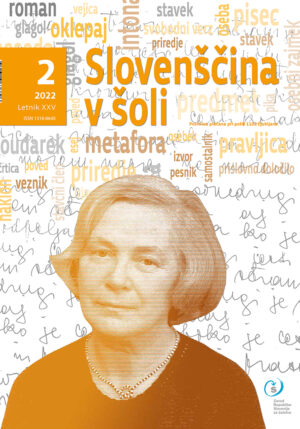naslovnica revije Slovenščina v šoli