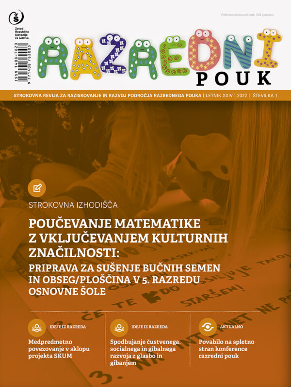 naslovnica revije Razredni pouk