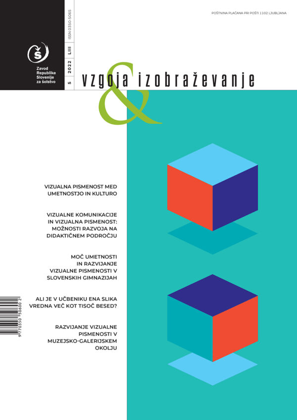 naslovnica Vzgoja in izobraževanje