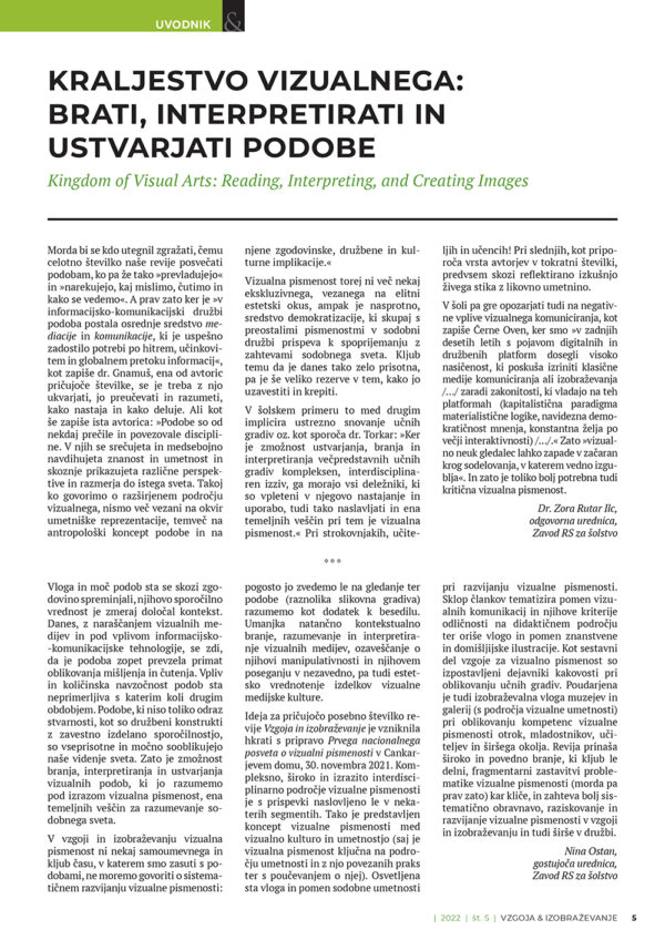 Vzgoja in izobraževanje (5/2022) - Image 2