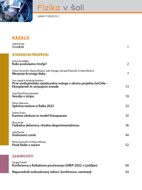 Fizika v šoli (2/2022) - Image 2