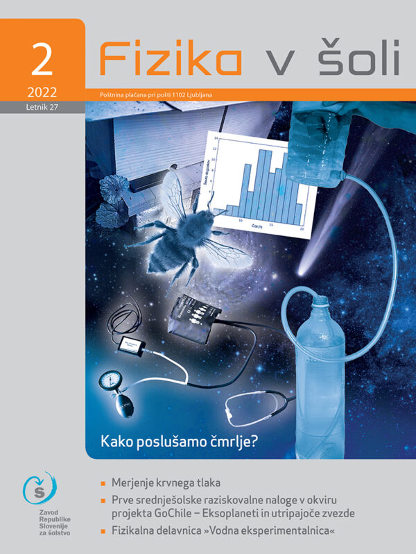 naslovnica revije Fizika v šoli