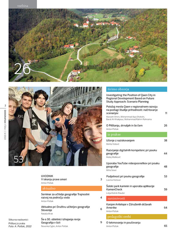 Geografija v šoli (3/2022) - Image 2