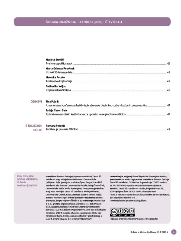 Šolska knjižnica (4/2022) - Image 3