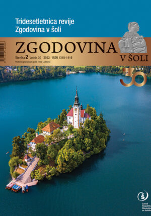 naslovnica revije Zgodovina v šoli
