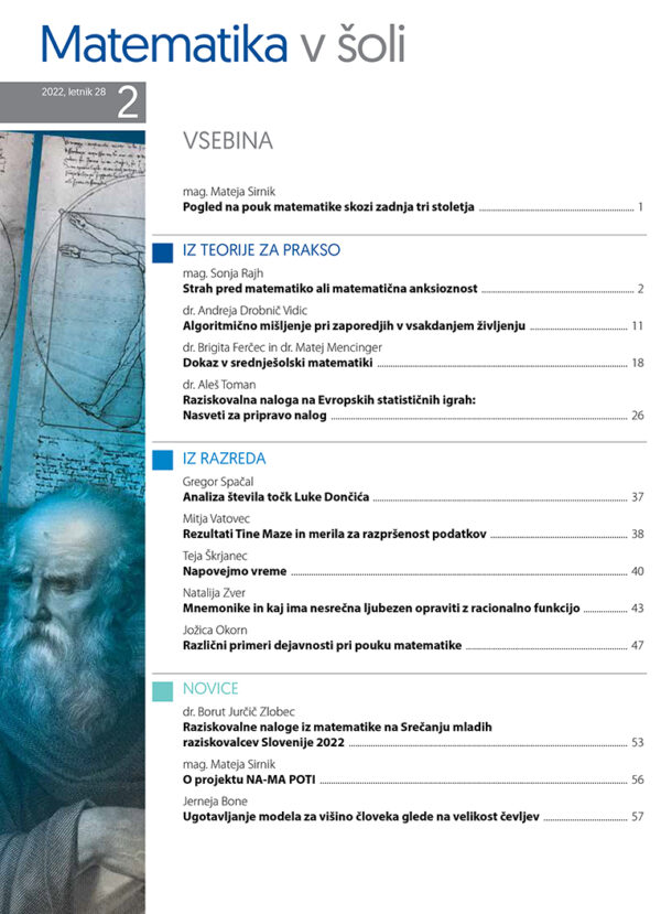 Matematika v šoli (2/2022) - Image 2