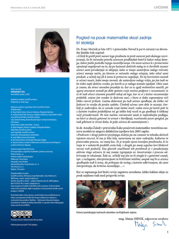 Matematika v šoli (2/2022) - Image 3