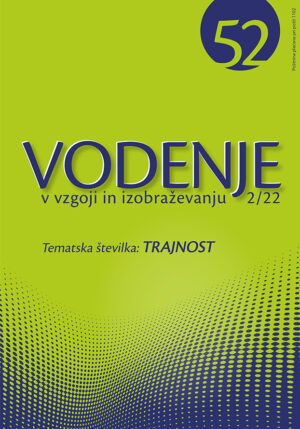 naslovnica Vodenje v vzgoji in izobraževanju