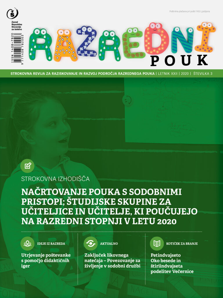 naslovnica revije Razredni pouk