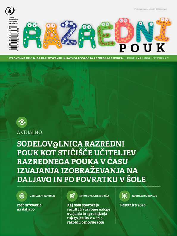 naslovnica revije Razredni pouk