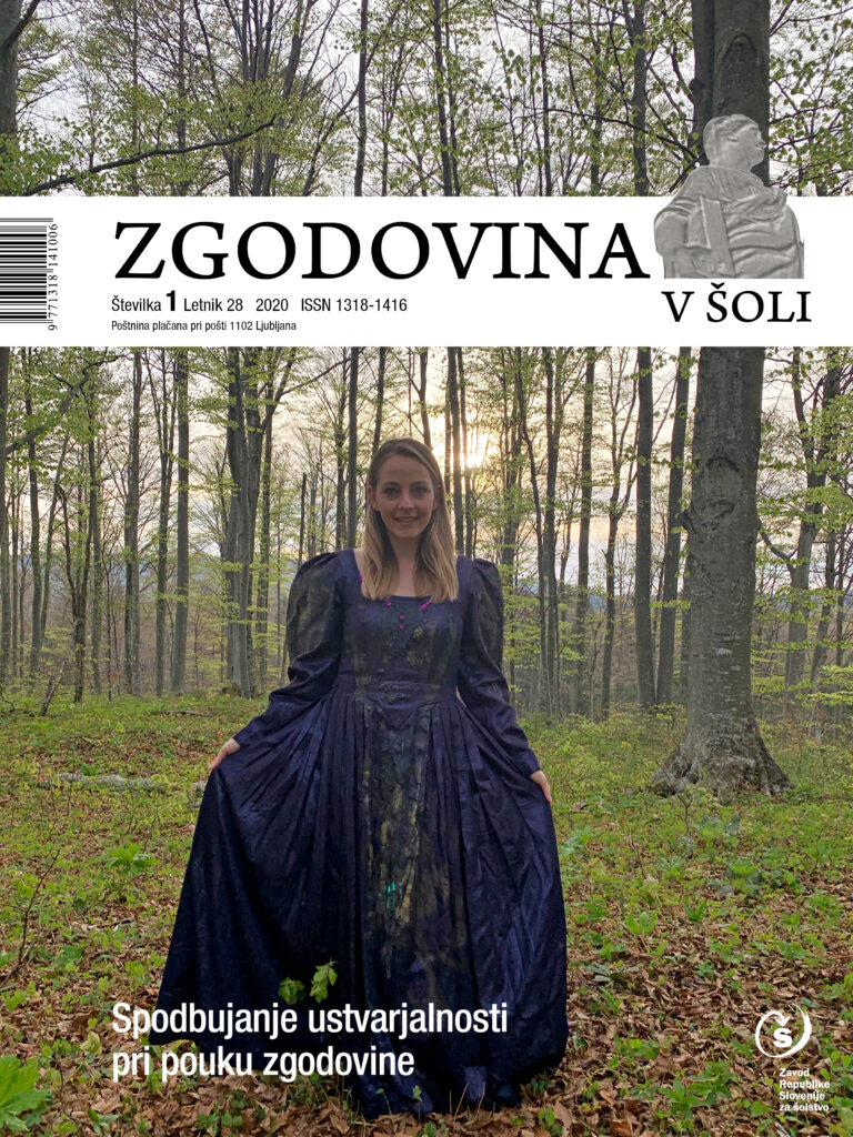 naslovnica revije Zgodovina v šoli