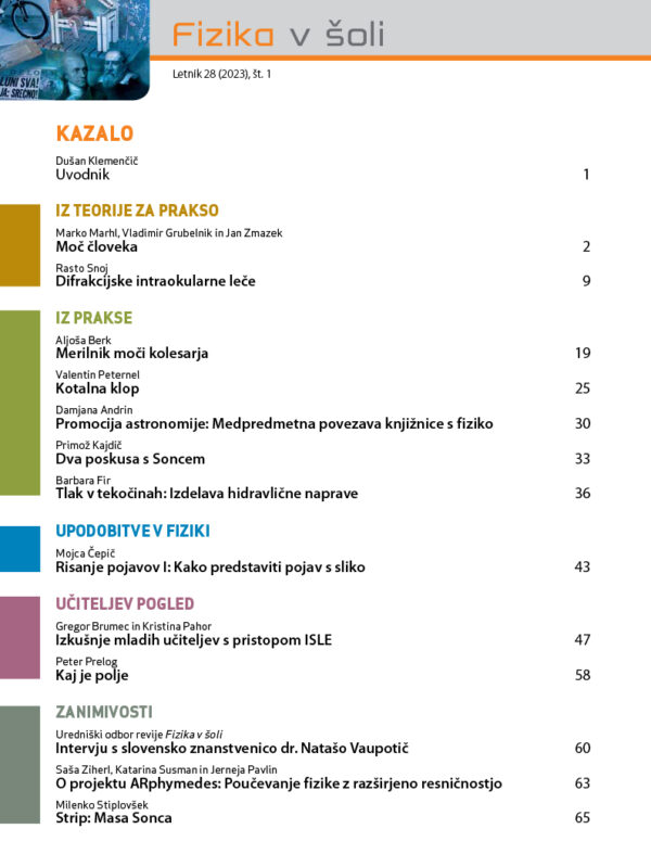 Fizika v šoli (1/2023) - Image 2