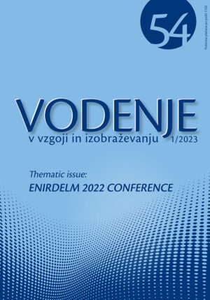 naslovnica Vodenje v vzgoji in izobraževanju