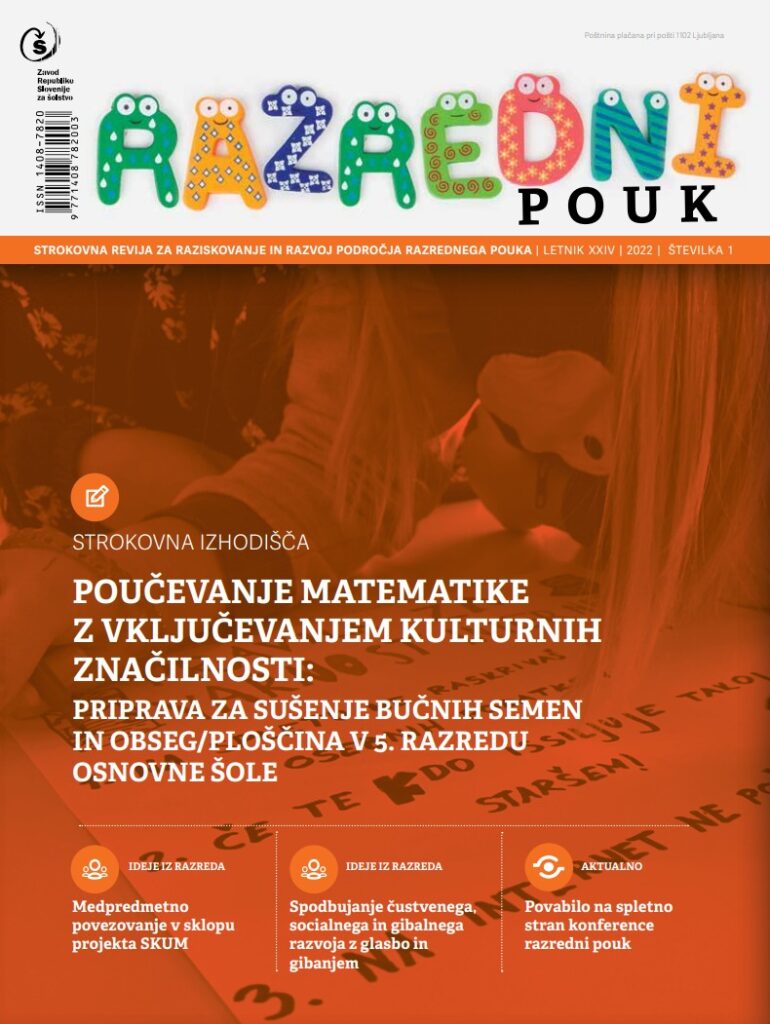 naslovnica revije Razredni pouk