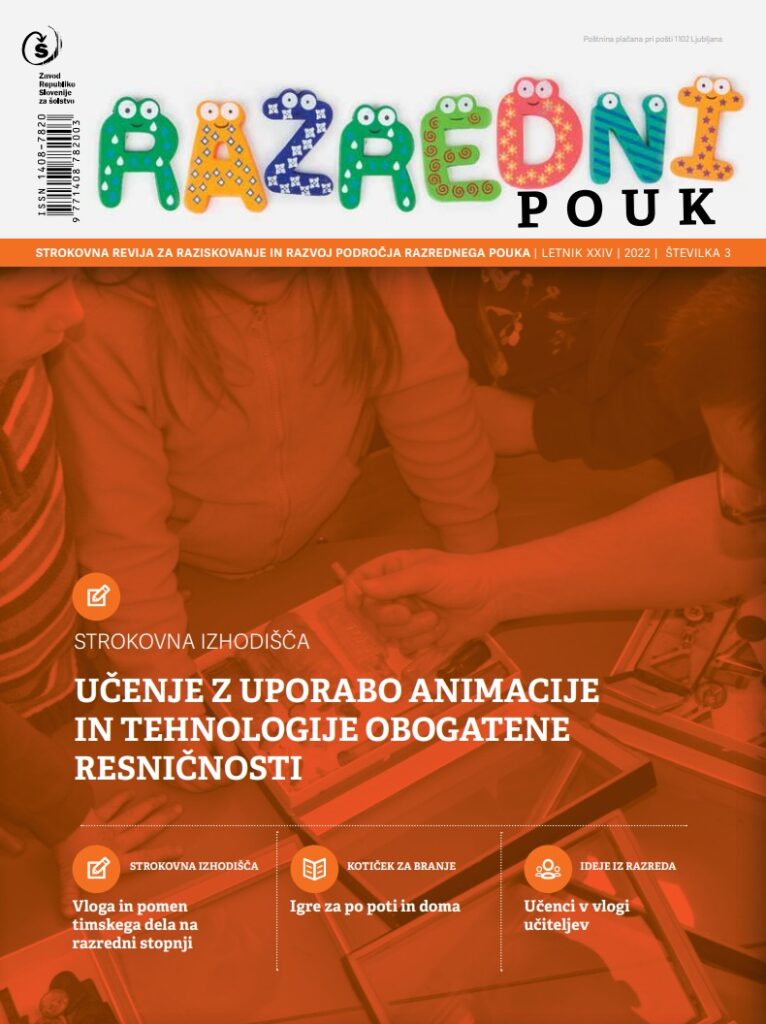 naslovnica revije Razredni pouk