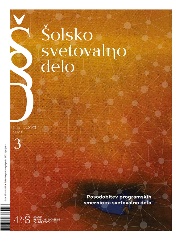 Šolsko svetovalno delo (3/2023)