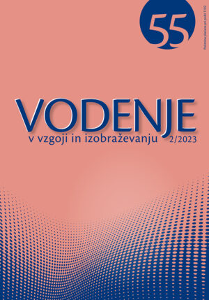 naslovnica Vodenje v vzgoji in izobraževanju