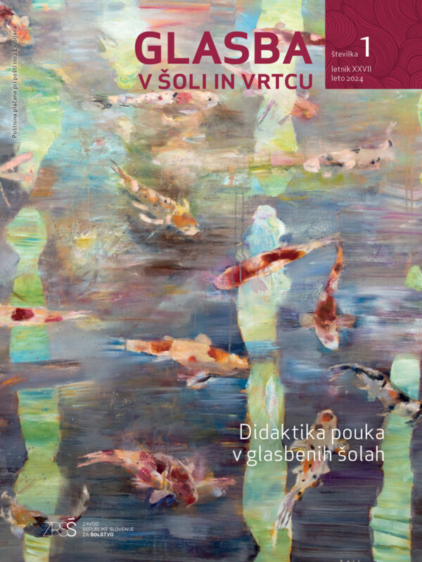 naslovnica revije Glasba v šoli in vrtcu