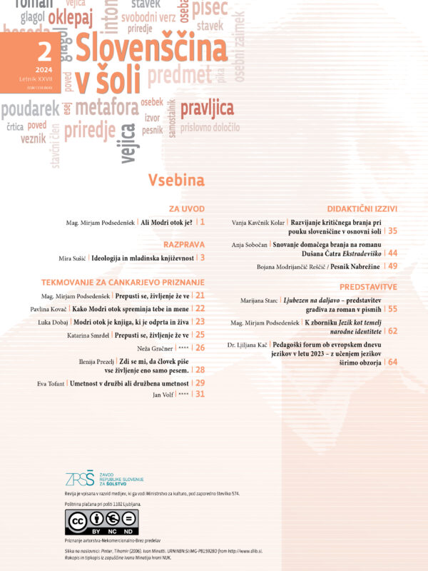 Slovenščina v šoli (2/2024) - Image 2