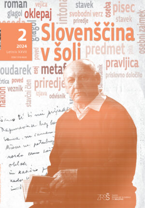 naslovnica revije Slovenščina v šoli