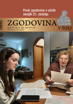 naslovnica revije Zgodovina v šoli