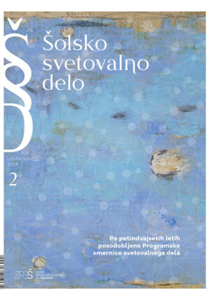 naslovnica revije Šolsko svetovalno delo