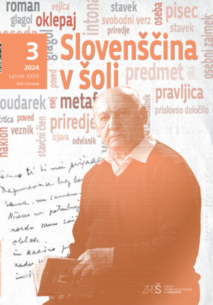 naslovnica revije Slovenščina v šoli