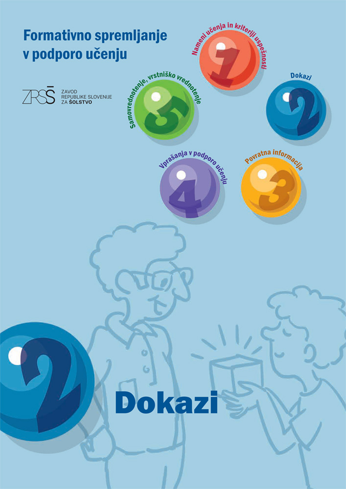 Naslovnica publikacije Dokazi