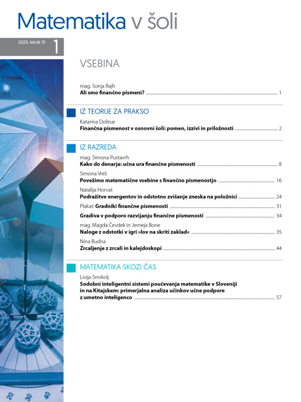 Matematika v šoli (1/2025) - slika 2