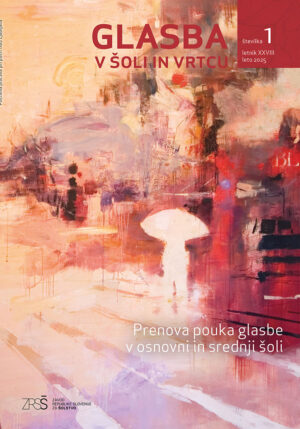 naslovnica revije Glasba v šoli in vrtcu