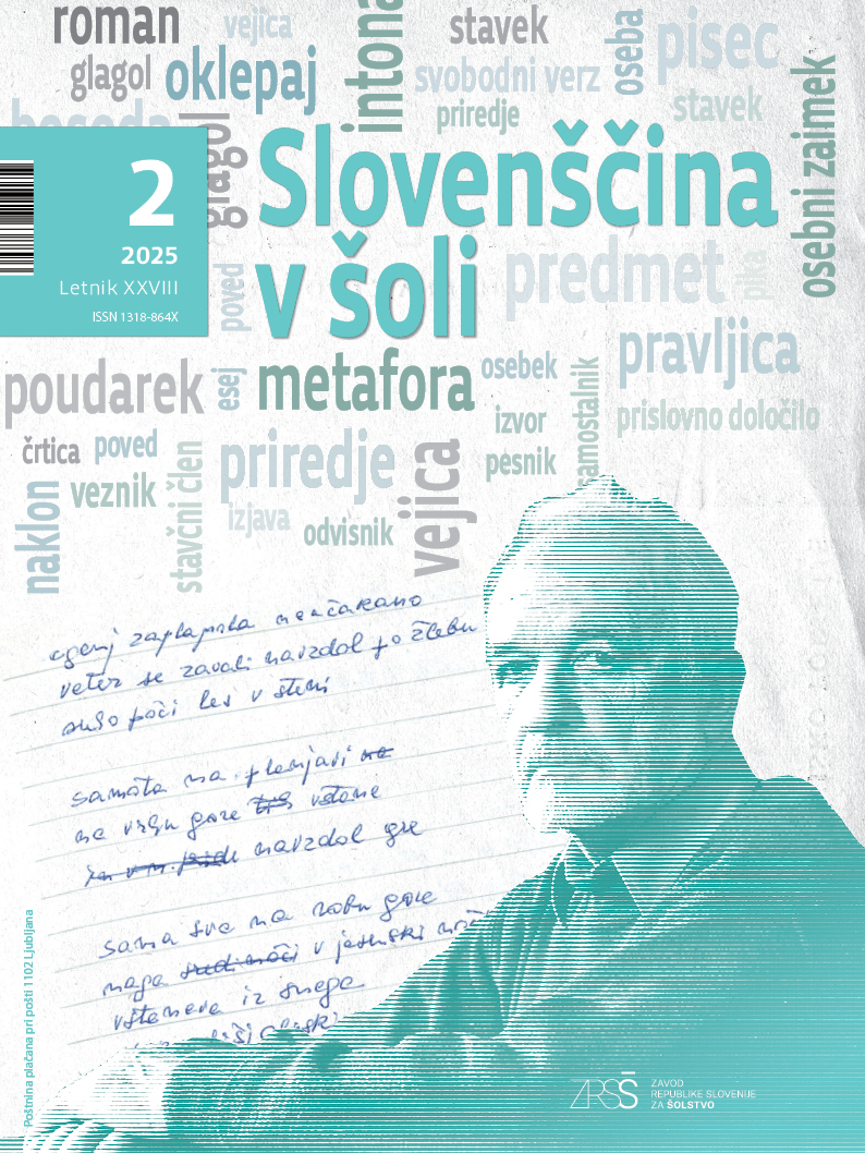 Slovenščina v šoli (2/2025)