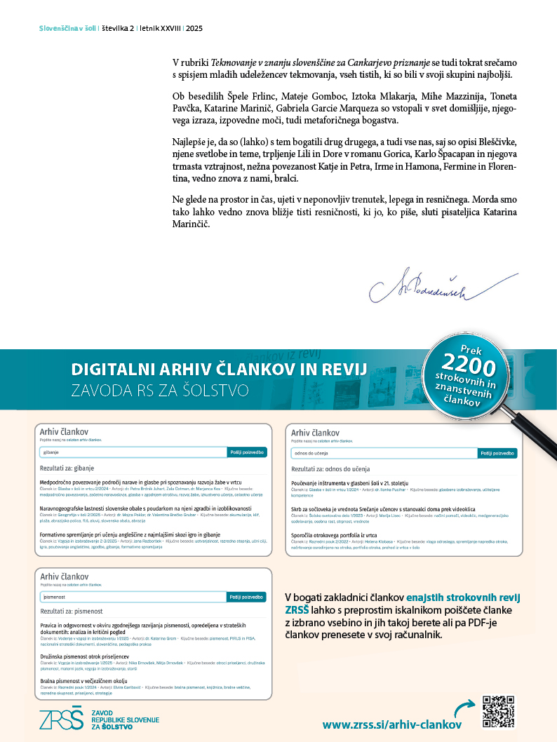Slovenščina v šoli (2/2025) - slika 4