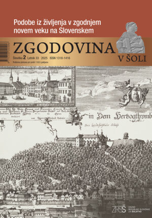 naslovnica revije Zgodovine v šoli