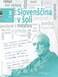 naslovnica revije Slovenščina v šoli