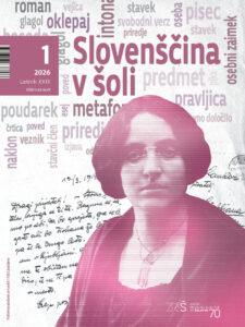 naslovnica revije Slovenščina v šoli