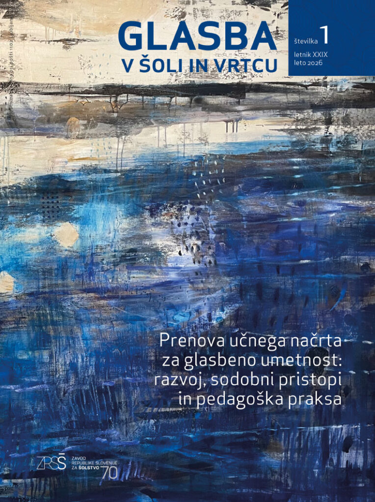 Glasba v šoli in vrtcu (1/2026)